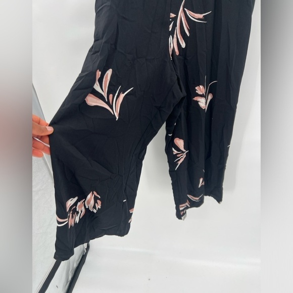 A new day floral sleeveless jumpsuit size XL black purple womens - Picture 4 of 12